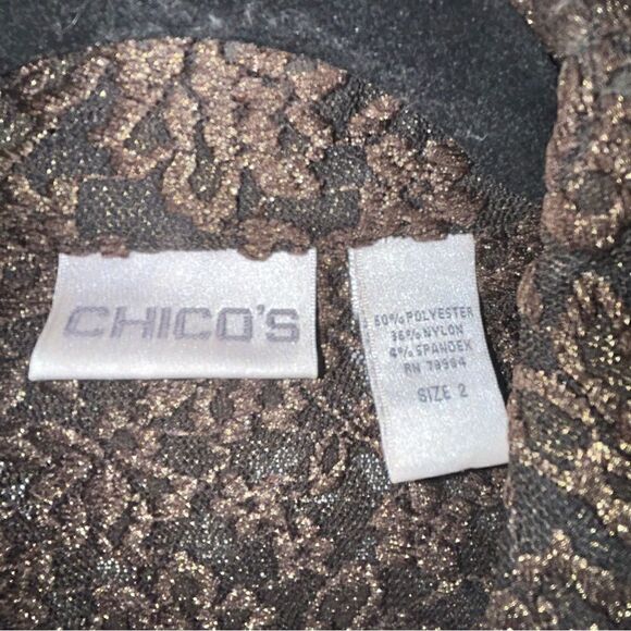 Vintage Chico’s Lace Button Front Jacket  Chicos - Picture 2 of 7